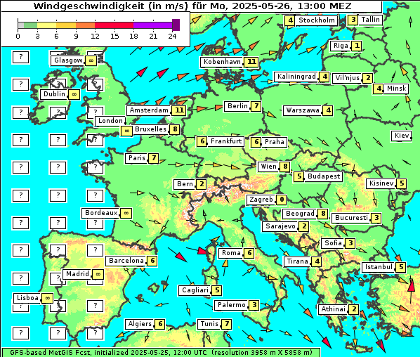 Wind, 26. 5. 2025