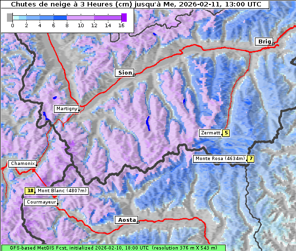 Neuschnee, 11. 2. 2026