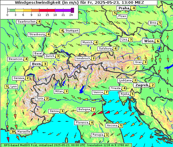 Wind, 23. 5. 2025
