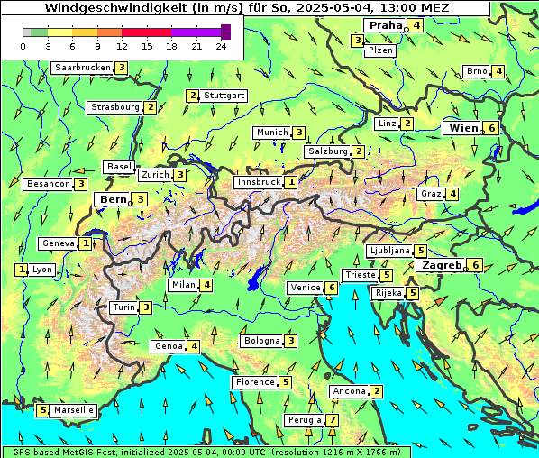 Wind, 4. 5. 2025