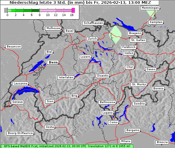 Niederschlag, 13. 2. 2026