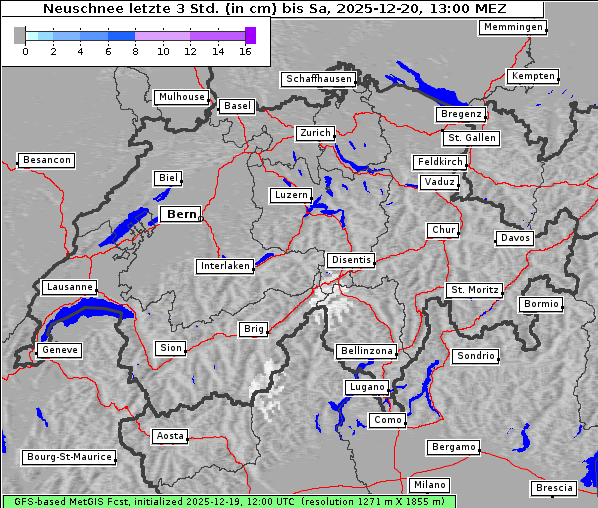 Neuschnee, 20. 12. 2025