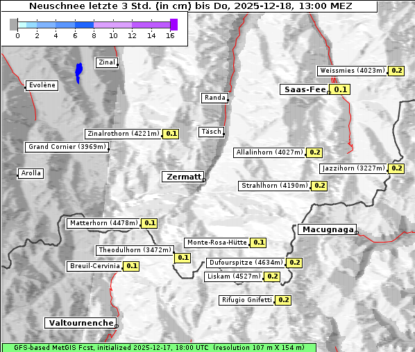 Neuschnee, 18. 12. 2025