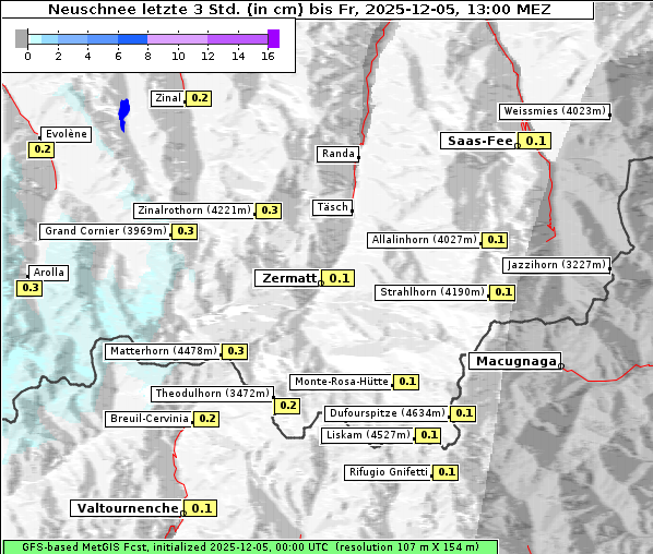Neuschnee, 5. 12. 2025