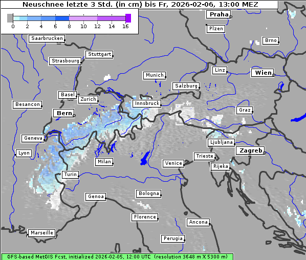 Neuschnee, 6. 2. 2026