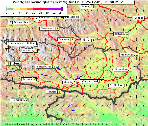 Wind, 5. 12. 2025