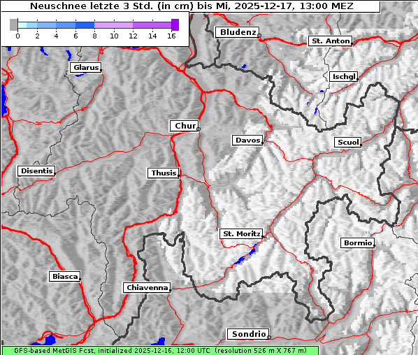 Neuschnee, 17. 12. 2025