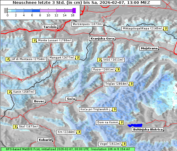Neuschnee, 7. 2. 2026