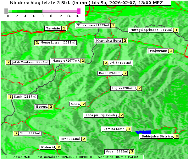 Niederschlag, 7. 2. 2026
