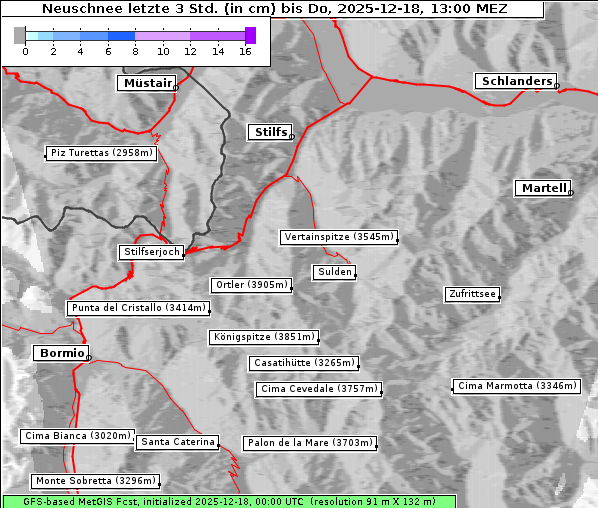 Neuschnee, 18. 12. 2025