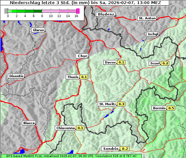 Niederschlag, 7. 2. 2026