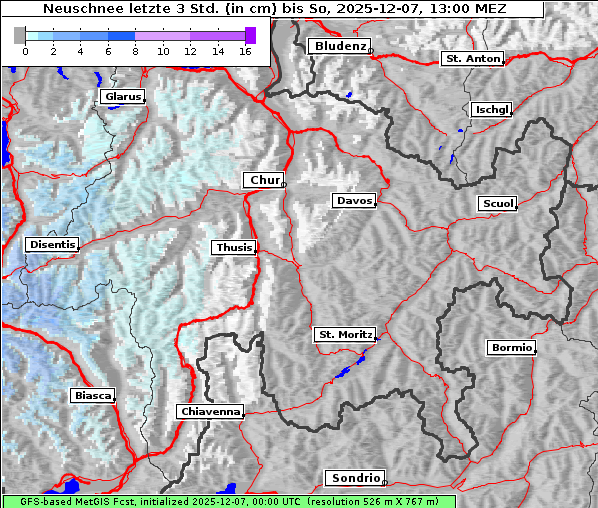 Neuschnee, 7. 12. 2025