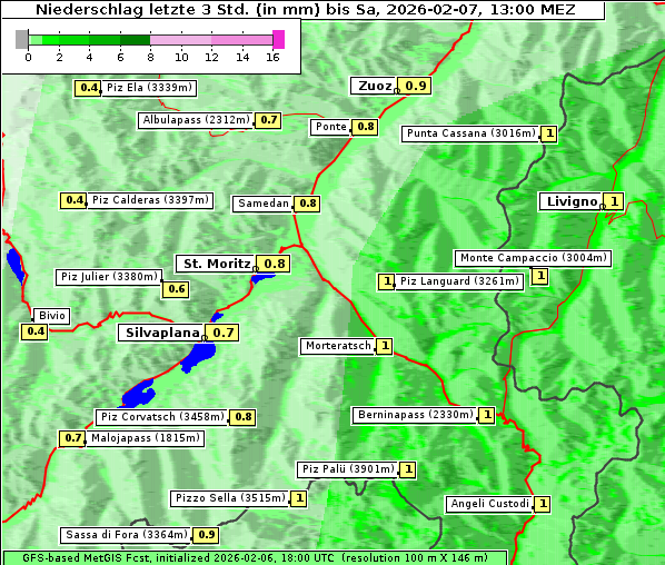 Niederschlag, 7. 2. 2026