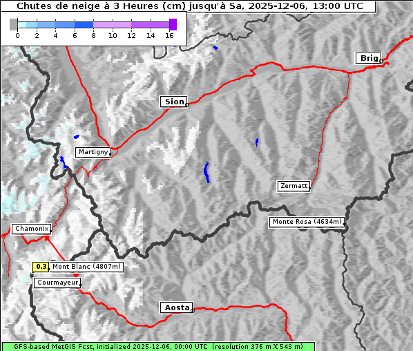 Neuschnee, 6. 12. 2025