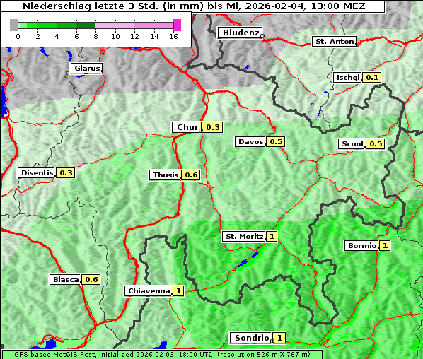 Niederschlag, 4. 2. 2026