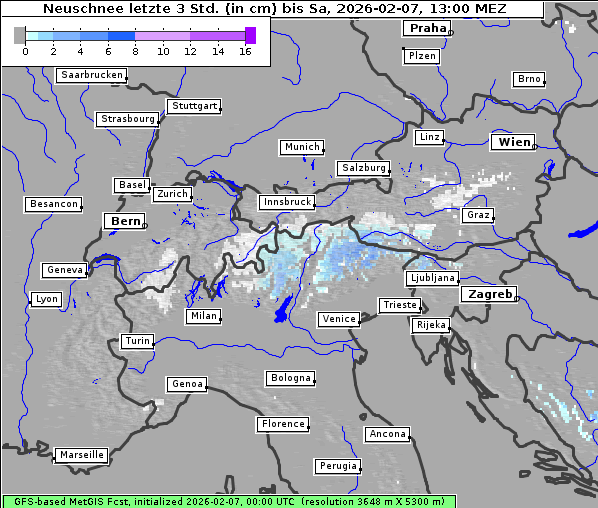 Neuschnee, 7. 2. 2026