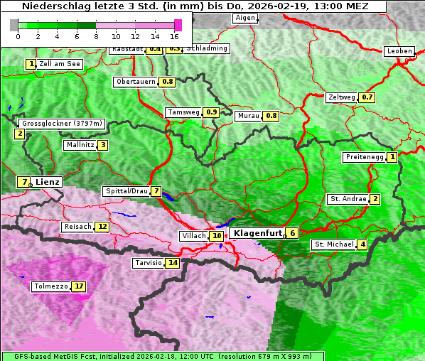 Niederschlag, 19. 2. 2026
