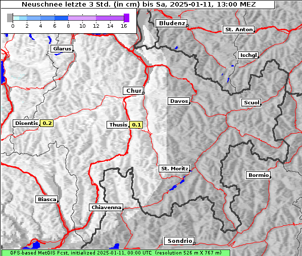 Neuschnee, 11. 1. 2025