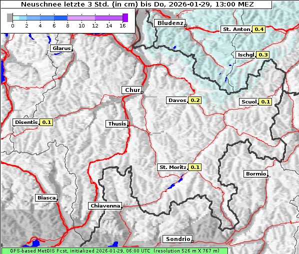 Neuschnee, 29. 1. 2026