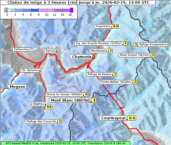 Neuschnee, 19. 2. 2026