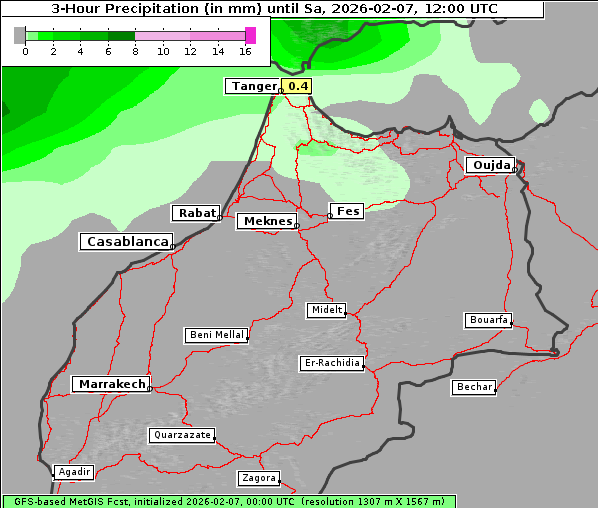 Niederschlag, 7. 2. 2026