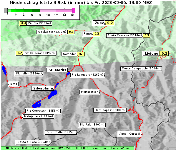Niederschlag, 6. 2. 2026