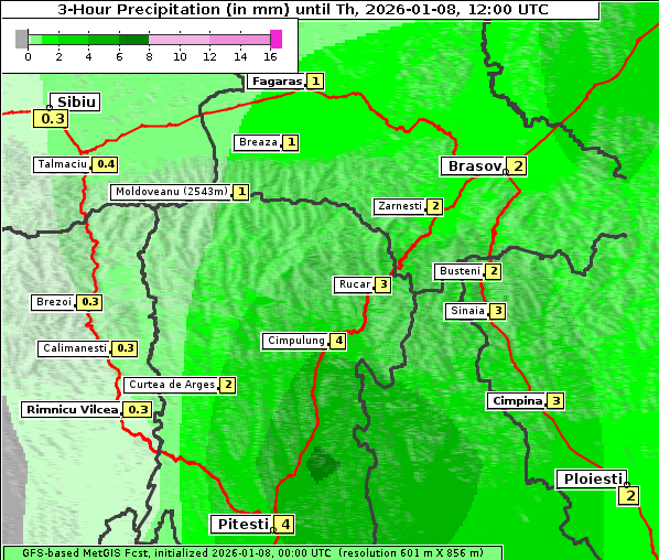 Niederschlag, 8. 1. 2026