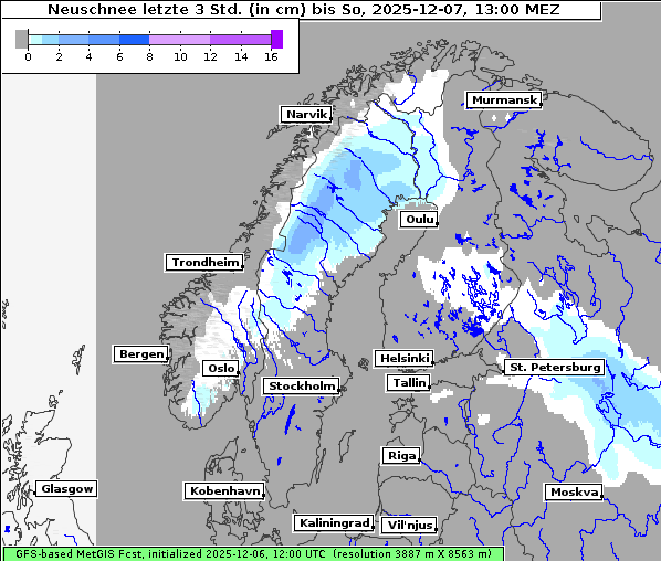 Neuschnee, 7. 12. 2025
