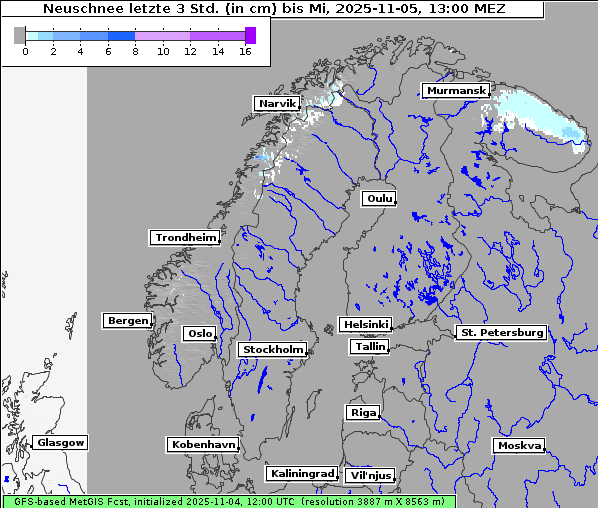 Neuschnee, 5. 11. 2025