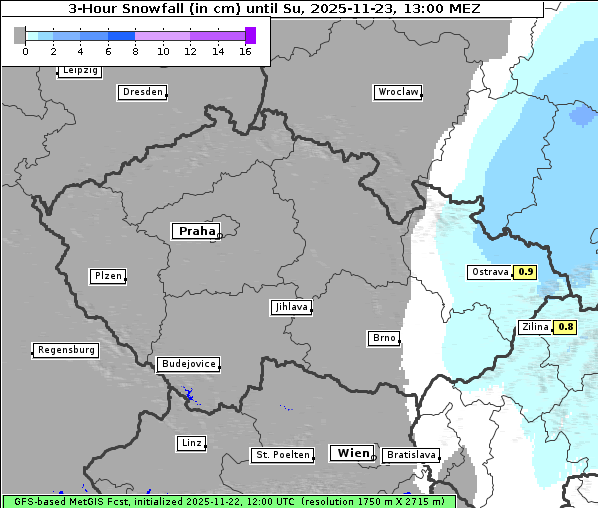 Neuschnee, 23. 11. 2025