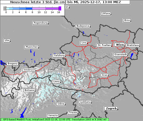 Neuschnee, 17. 12. 2025