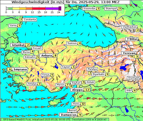 Wind, 29. 5. 2025