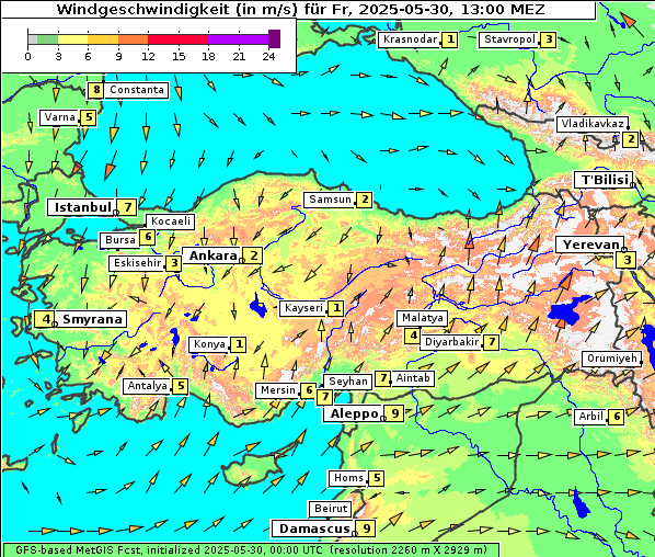 Wind, 30. 5. 2025