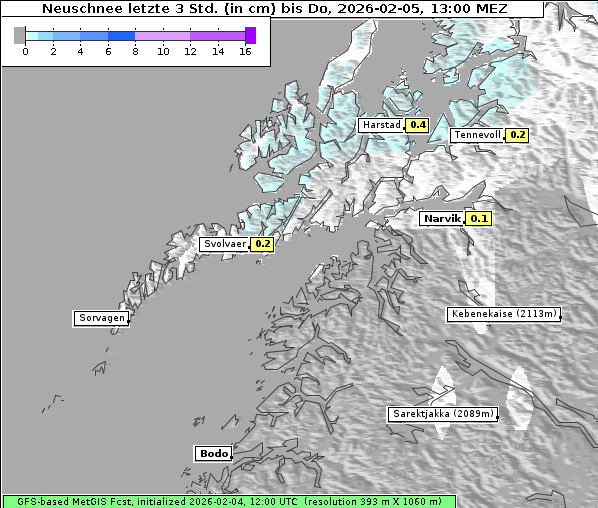 Neuschnee, 5. 2. 2026