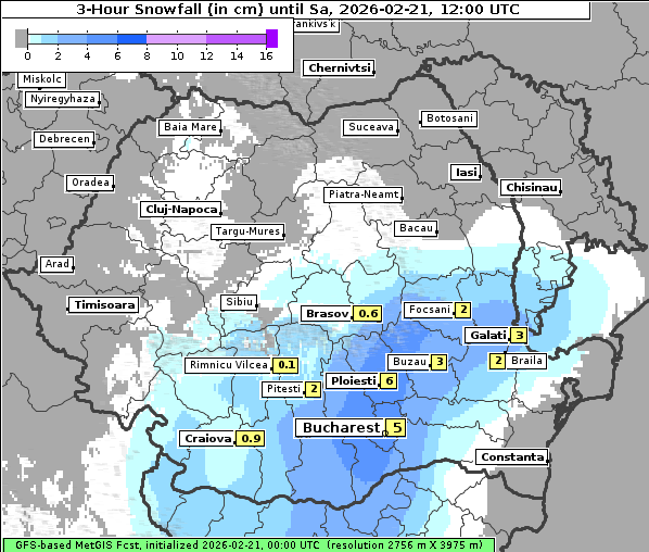 Neuschnee, 21. 2. 2026