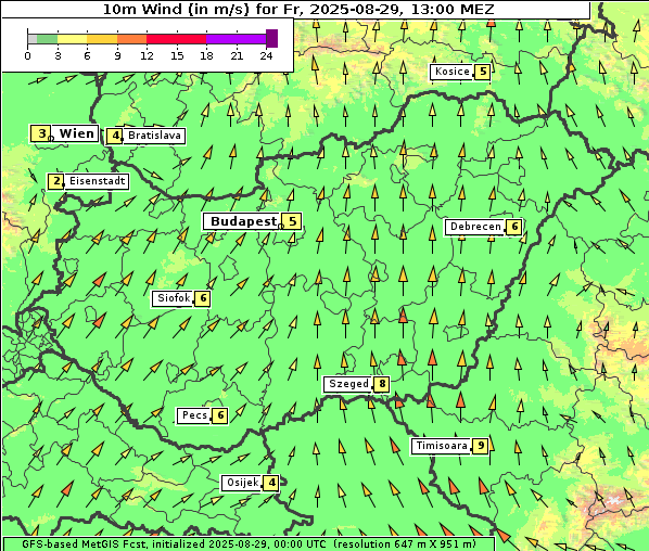 Wind, 29. 8. 2025