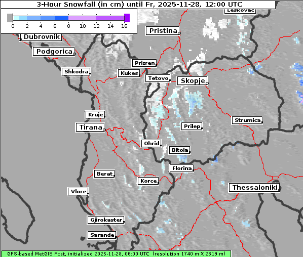 Neuschnee, 28. 11. 2025
