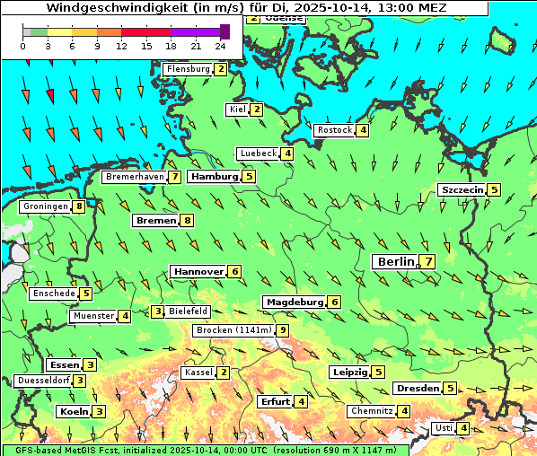 Wind, 14. 10. 2025