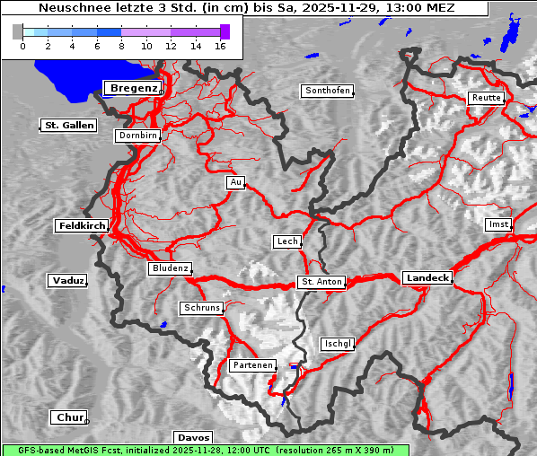 Neuschnee, 29. 11. 2025