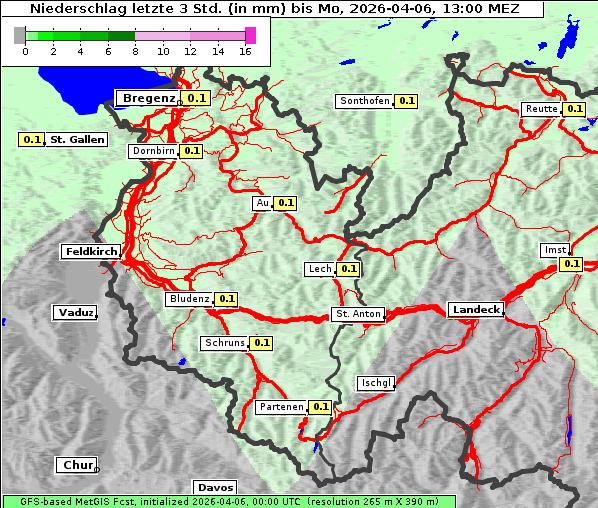 Niederschlag, 6. 4. 2026