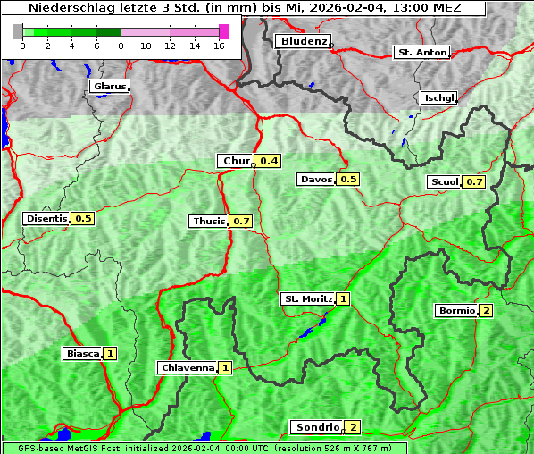 Niederschlag, 4. 2. 2026