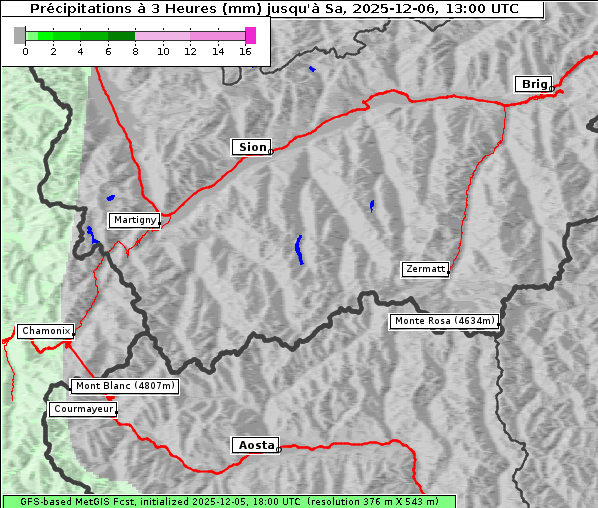 Niederschlag, 6. 12. 2025