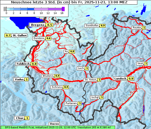 Neuschnee, 21. 11. 2025