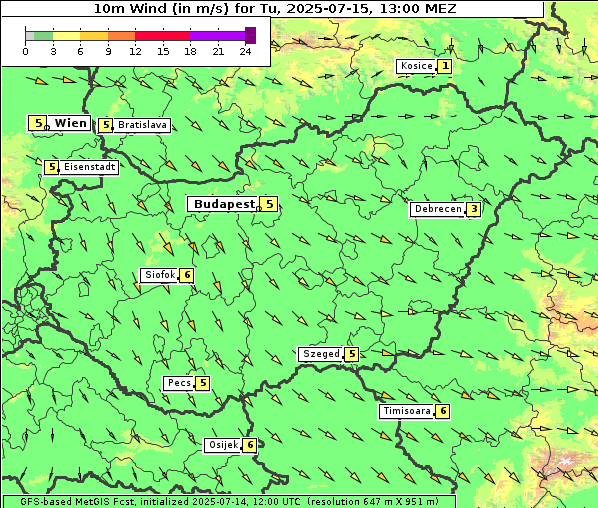 Wind, 15. 7. 2025