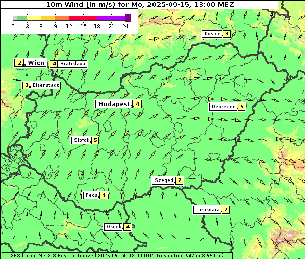 Wind, 15. 9. 2025
