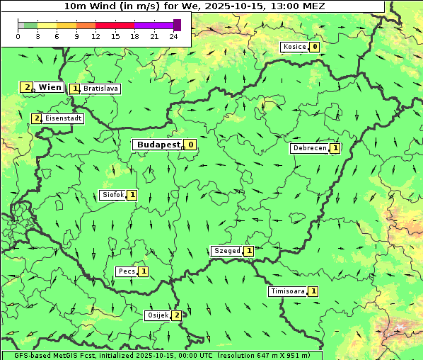 Wind, 15. 10. 2025