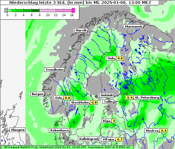 Niederschlag, 8. 1. 2025