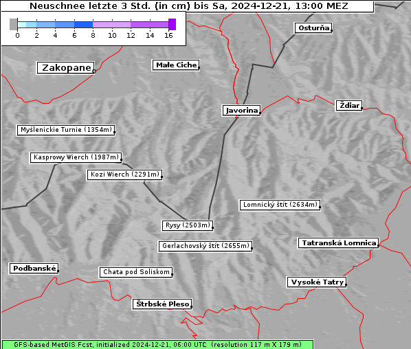 Neuschnee, 21. 12. 2024