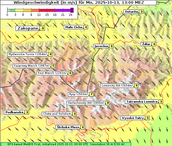 Wind, 13. 10. 2025