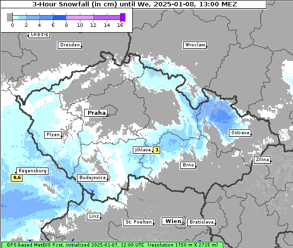 Neuschnee, 8. 1. 2025